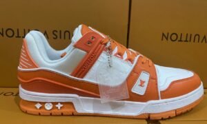 Louis Vuitton Trainer Sneakers  Low Homme  orange