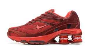 Supreme x Nike Shox Ride 2 red