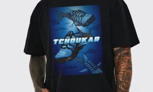 T-Shirt " Tchoukar" - Requin ( livraison 48h)