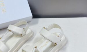 Sandales Dior D-wave white