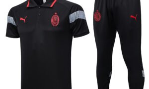 Ensemble de foot - Polo & Pantalon - AC Milan - Saison 2023/2024