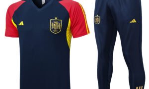 Ensemble de foot - T-shirt & Pantalon Adidas - Espagne - Saison 2023/2024