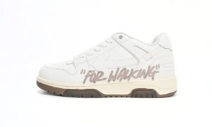 OFF-WHITE Out Of Office Beige Gray "out of walking"