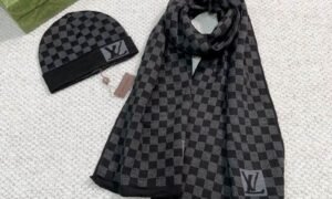 Echarpe + Bonnet Louis Vuitton