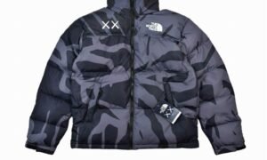 Doudoune KAWS x The North Face retro 1996 nuptse