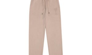 pantalon bas de survetement AMI DE COEUR -  beige