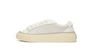 Dior B33 Sneaker White Smooth Calfskin Oblique Jacquard