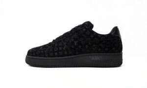 Louis Vuitton x Nike Air Force 1 All Black
