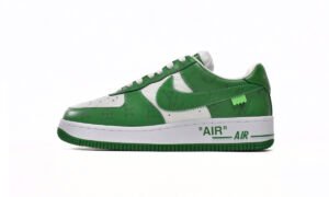 Louis Vuitton x Nike Air Force 1 White Green