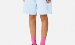 Short - cotton - Ami bleu