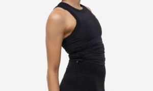 Drawstring-detail Sports Tank Top