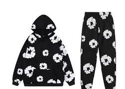 Ensemble Survêtement sweat + pantalon Denim Tears - Noir