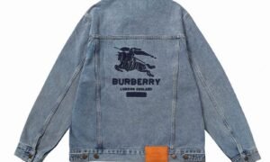 Veste en Jean - Burberry x Supreme