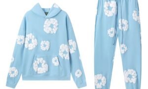 Ensemble Survêtement sweat + pantalon Denim Tears