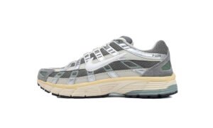 Nike P-6000 casual running shoes FN7509-029 'Flat Pewter' White and silver gray