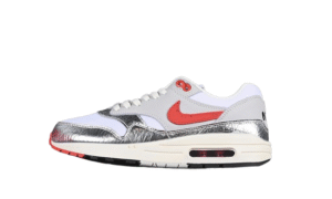 NIKE AIR MAX 1 PREMIUM SE WHITE/CHILE RED/METALLIC SILVER/NEUTRAL GREY/SAIL/FIR