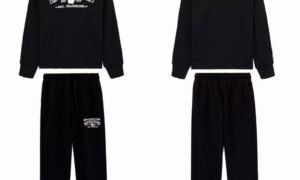 Ensemble Survêtement sweat + pantalon Denim Tears - Black