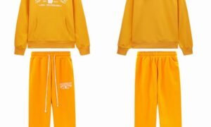 Ensemble Survêtement sweat + pantalon Denim Tears - Yellow