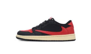 Travis Scott x Air Jordan 1 Low OG "Bred" Concept