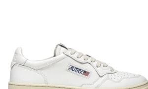 Autry Medalist Leather Low 'White S